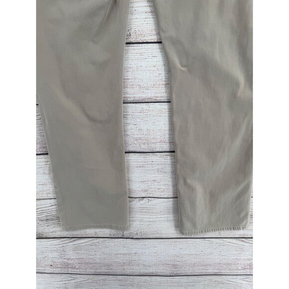 AG Adriano Goldschmied The Graduate Tailored Leg 5 Pocket Pants Mens 36x32 Khaki - Picture 14 of 14